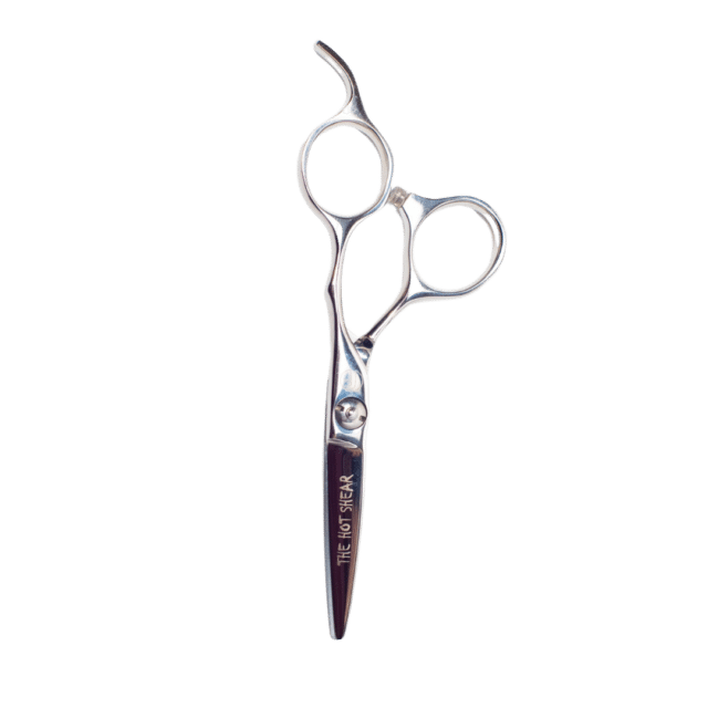 Hot Shear 4.5-inch lightweight professional scissors with convex edge and ergonomic handle.