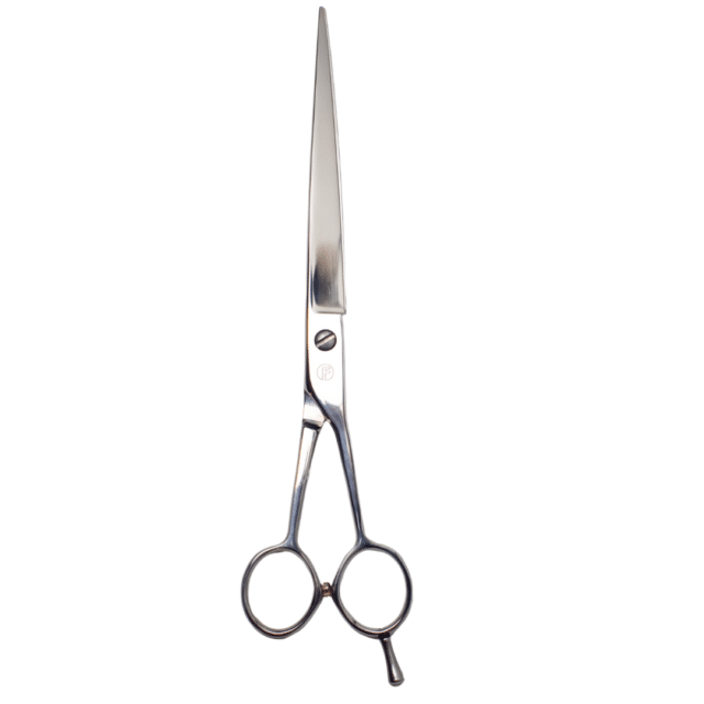 8.5" Stainless Steel Curved Shear with Bevel Edge and Serrated Blade