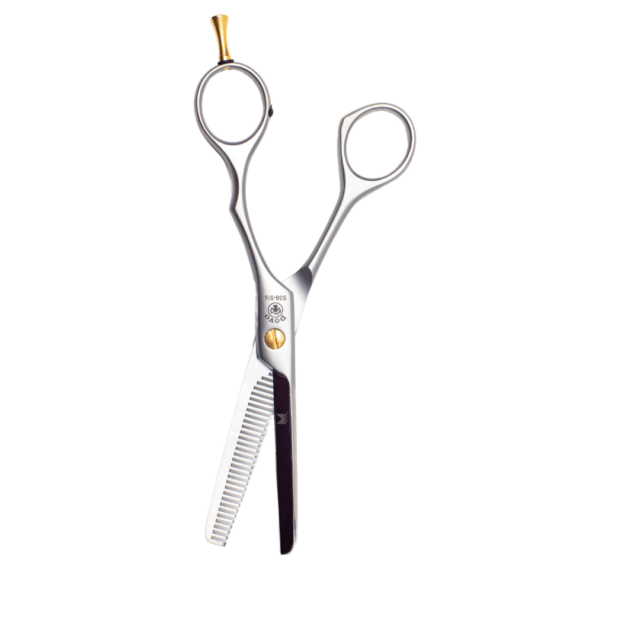 Dovo Micro Motion 5.5" Thinner – 35-Tooth Blade, Spring-Assisted Rings, Bevel Edge.