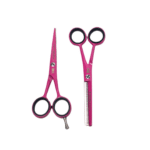 Roseline Magenta 81350 Professional Hair Cutting and Thinning Shear Set.