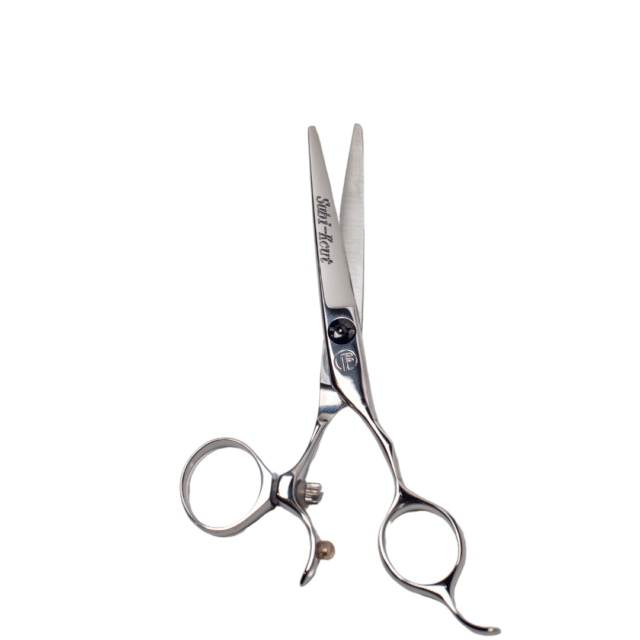 Subi Swivel Shear – 5.5" Professional Stainless Steel Hair Cutting Scissor with Rotating Thumb